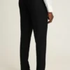 Pantalon de costume en laine brossée italienne Jetsetter