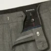 Pantalon de costume en laine brossée stretch italienne