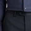 Pantalon de costume en laine pour homme – Confort extensible 4 saisons