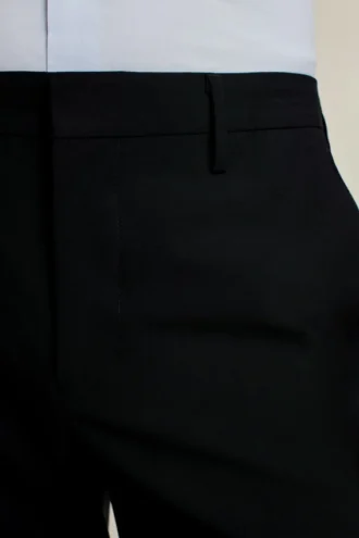 Pantalon de costume en laine stretch pour homme