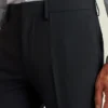Pantalon de costume en laine stretch pour homme
