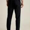 Pantalon de costume en laine stretch pour homme