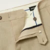Pantalon de costume en lin stretch italien