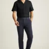 Pantalon de costume italien en seersucker Jetsetter