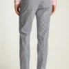 Pantalon de costume italien en seersucker Jetsetter