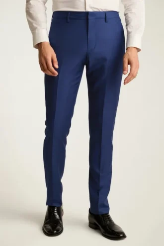 Pantalon Empire en laine italienne Super 150S