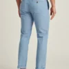 Pantalon en chambray extensible