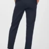 Pantalon en laine stretch à plis