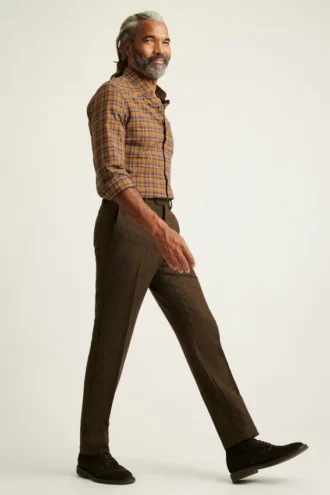 Pantalon en tweed britannique Jetsetter