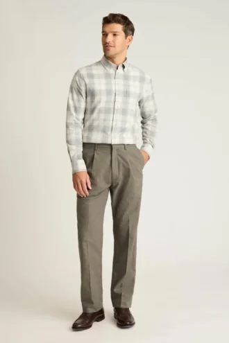 Pantalon à pinces pour homme de Bonobos | Mélange de laine pour une chaleur sur mesure