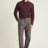Pantalon à pinces pour homme de Bonobos | Mélange de laine pour une chaleur sur mesure