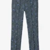 Pantalon stretch haut de gamme confectionné en tissu Liberty