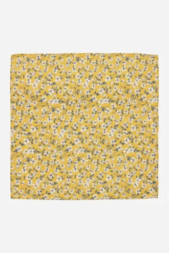 Pochette en coton confectionnée en tissu Liberty