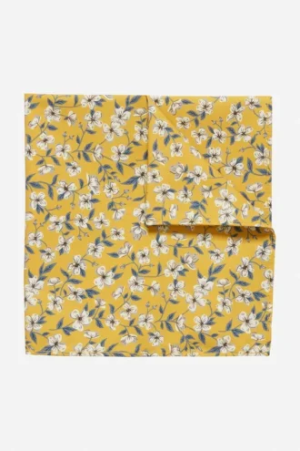 Pochette en coton confectionnée en tissu Liberty