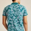 Polo Cabana à fleurs psychédéliques
