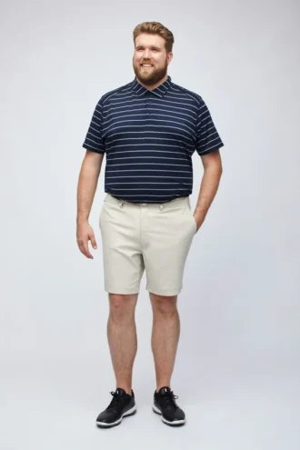 Polo de golf M-Flex en grandes tailles