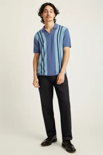 Polo en laine mérinos