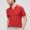 Polo en maille rétro