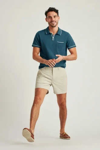 Polo à manches courtes