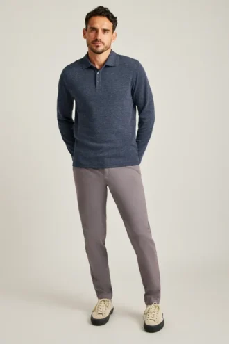 Polo à manches longues de luxe