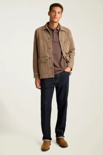 Polo à manches longues pour homme de Bonobos | Vêtement de superposition raffiné et luxueux