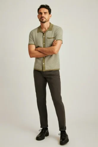 Polo-pull Geo Cabana