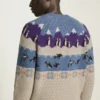 Pull Arctic Fair Isle | Sweat-shirt en polaire arctique douce