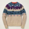 Pull Arctic Fair Isle | Sweat-shirt en polaire arctique douce
