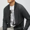 Pull bomber en coton et cachemire