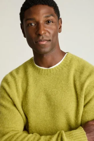 Pull brossé pour homme par Bonobos | Chaleur légère pour superposer