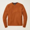 Pull à col rond en côtes de pêcheur