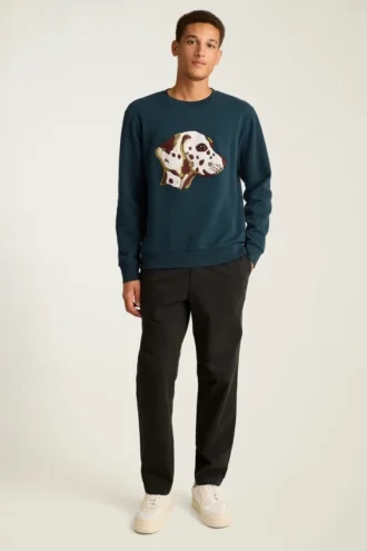 Pull à col rond en polaire ultra-douce Critter