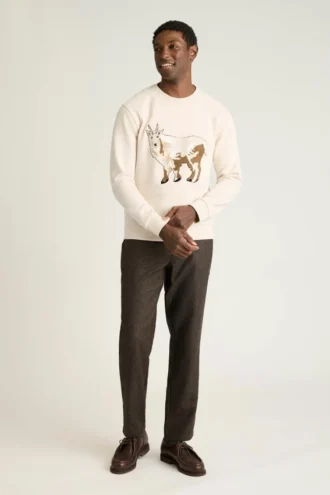 Pull à col rond en polaire ultra-douce Critter