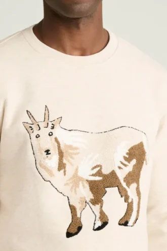 Pull à col rond en polaire ultra-douce Critter