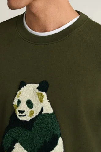 Pull à col rond en polaire ultra-douce Critter