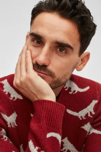 Pull à col rond Fox