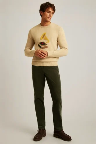 Pull à col rond Gramophone