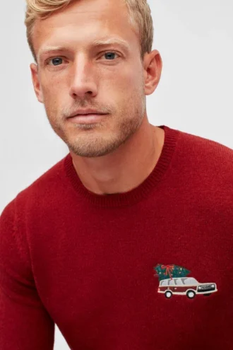 Pull à col rond Holiday Wagon