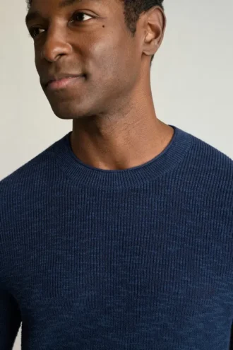 Pull à col roulé pour homme par Bonobos | Tricot de transition en lin et coton