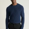 Pull à col roulé pour homme par Bonobos | Tricot de transition en lin et coton