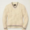 Pull Cricket en coton et cachemire