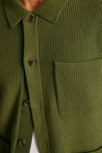 Pull de travail à côtes marinières