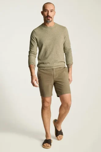 Pull en coton bouclé