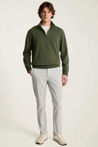 Pull à fermeture éclair quart de longueur Soho