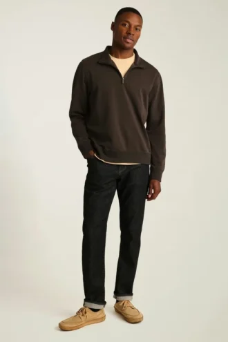 Pull à fermeture éclair quart de longueur Soho