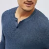 Pull Henley en coton écologique