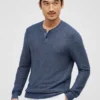 Pull Henley en coton écologique