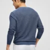 Pull Henley en coton écologique