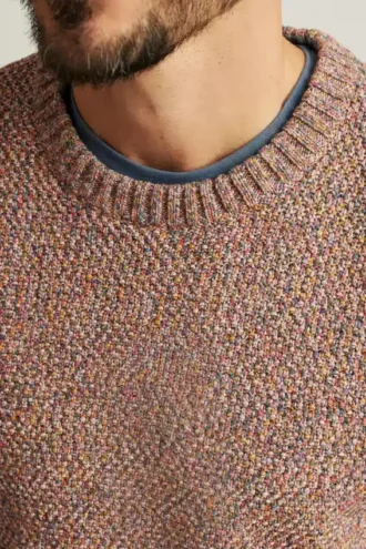 Restez élégant avec le pull à col rond en coton italien Bonobos