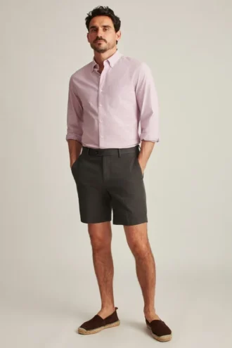 Short chino stretch italien